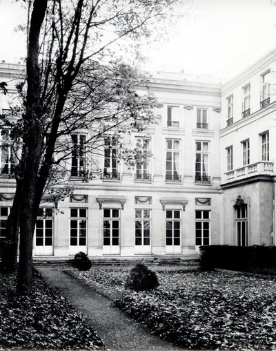 Maison Alexandre, Fassade zum Garten (16, rue de la ville l