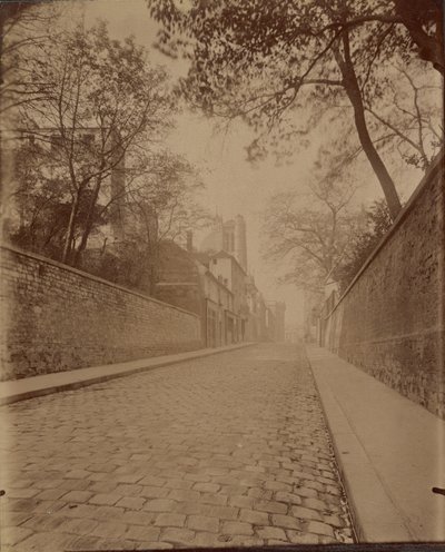 Rue Clovis von Eugène Atget