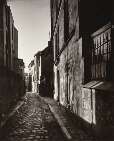 Rue St. Rustique, März 1922 von Eugène Atget
