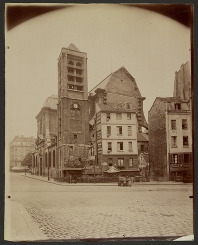 Sainte-Nicolas du Chardonnet von Eugène Atget