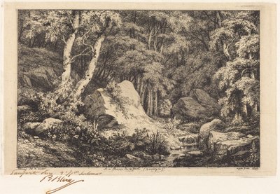 Im Tal der Schlucht, Auvergne von Eugene Bléry
