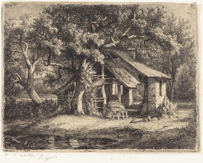 Das Häuschen mit Birnbaum von Eugene Bléry