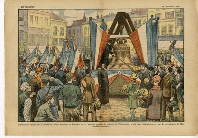 Illustration von Eugene Damblans (1865-1945) in Le Pelerin von Eugene Damblans