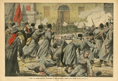 Illustration von Eugene Damblans (1865-1945) in The Pelerin von Eugene Damblans