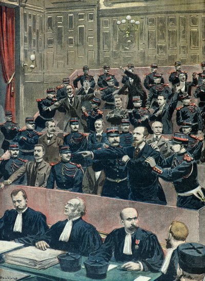 Prozess von Paul Déroulède am Obersten Gerichtshof von Eugene Damblans
