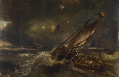 Nach dem Sturm von Eugene Isabey