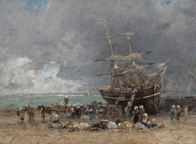 Rückkehr des Terre-Neuvier von Eugene Louis Boudin