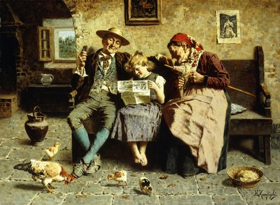 Die Nachrichten lesen von Eugenio Zampighi