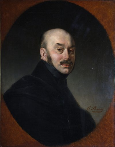 Porträt von Graf Mikhail Fyodorovich Orlov 1788-1842, 1840 von Eugéne Pluchart