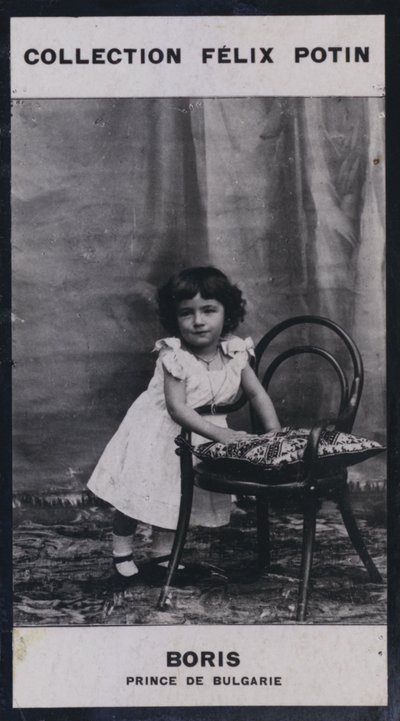 Boris, Kronprinz von Bulgarien (1894) von European Photographer