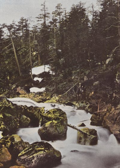 Cauterets, oberer Wasserfall der Pont d
