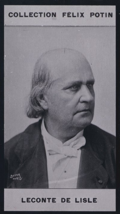Charles Leconte De Lisle (1818-1894) von European Photographer