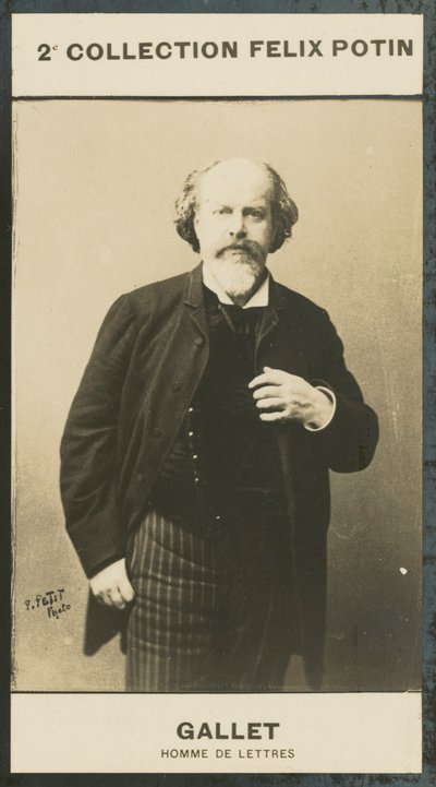 Louis Gallet, Schriftsteller von European Photographer