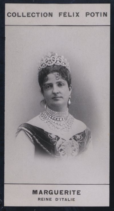 Margarete, Königinwitwe von Italien (1851) von European Photographer