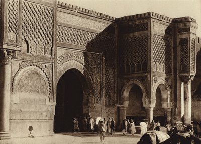 Meknes, Palasttor, Bab Mansour von European Photographer