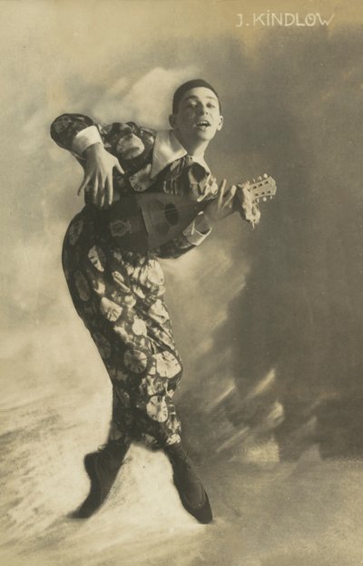 Pierrot spielt die Laute von European Photographer
