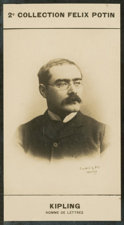 Rudyard Kipling, Schriftsteller von European Photographer
