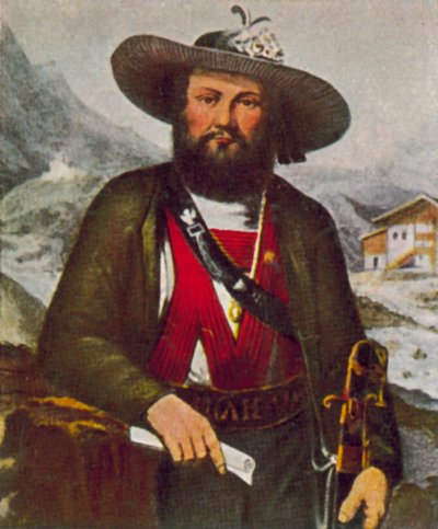 Andreas Hofer, Anführer des Tiroler Aufstands gegen die Franzosen von European School
