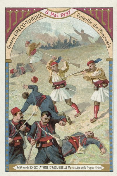 Schlacht von Farsala, Griechisch-Türkischer Krieg, 5. Mai 1897 von European School