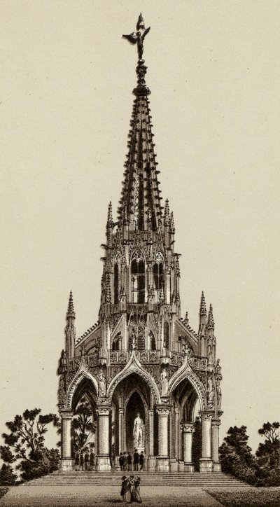 Brüssel: Das Denkmal von König Leopold I. von European School