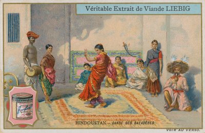 Tanz der Tänzerinnen in Hindustan von European School
