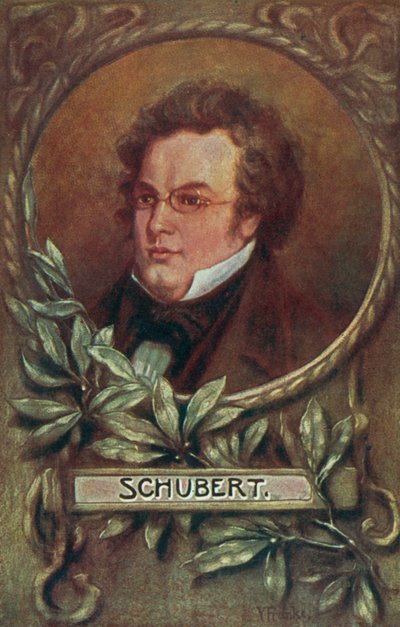 Franz Schubert, österreichischer Komponist von European School