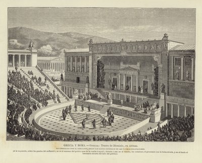 Griechenland und Rom - Griechenland: Theater des Dionysos in Athen von European School