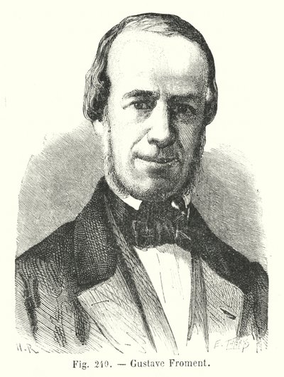 Gustave Froment (Gravur) von European School