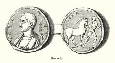 Horaz, römischer Dichter von European School