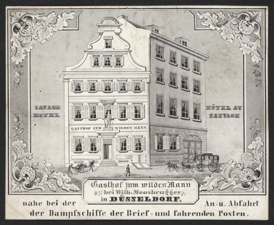 Hotel-Handelskarte von European School