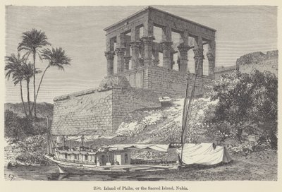 Insel Philae oder die Heilige Insel, Nubien von European School
