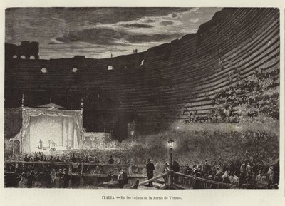 Italien - In den Ruinen der Arena von Verona von European School