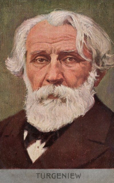 Iwan Turgenew, russischer Romanautor von European School