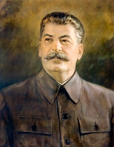 Joseph Stalin, georgischer bolschewistischer Revolutionär und sowjetischer Politiker und Führer von European School