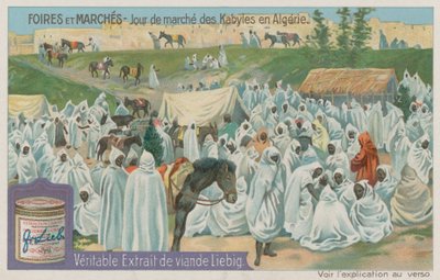 Kabyle Markttag in Algerien von European School