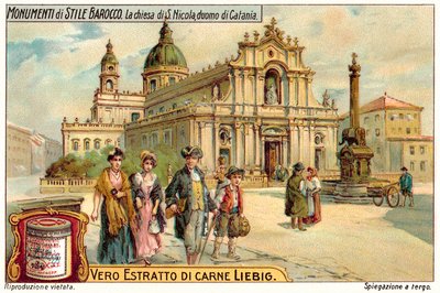 La Chiesa di S Nicola, Dom von Catania von European School