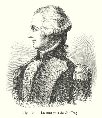 Der Marquis de Jouffroy (Stich) von European School