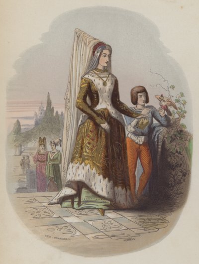 Maria von Burgund, erste Frau des zukünftigen Heiligen Römischen Kaisers Maximilian I. von European School