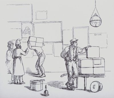 Seite aus einem Buch zur Aufbewahrung einer persönlichen Sammlung von Wappen und Monogrammen von European School