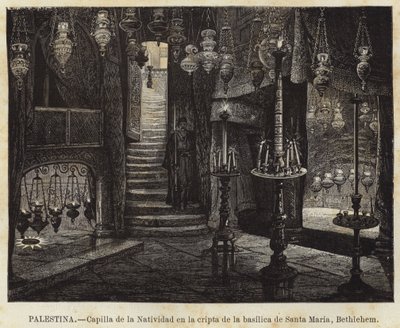 Palästina, Geburtskapelle in der Krypta der Basilika Santa Maria, Bethlehem von European School