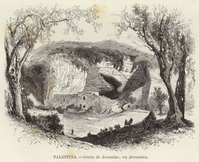 Palästina, Grotte von Jeremia in Jerusalem von European School