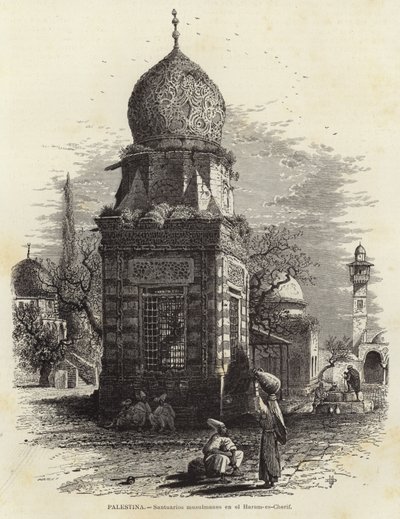 Palästina, Muslimische Heiligtümer im Haram-es-Cherif von European School