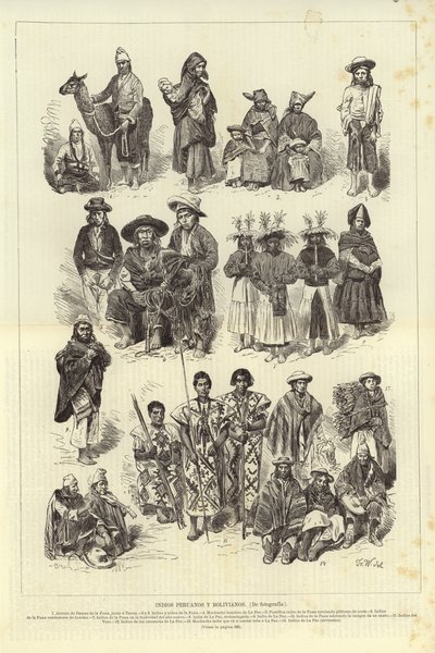 Peruanische und bolivianische Ureinwohner von European School