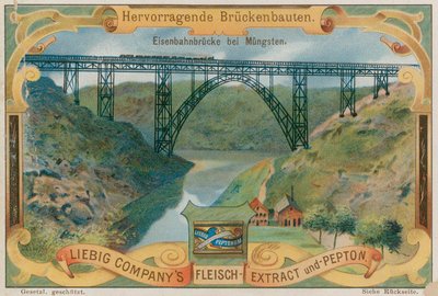 Eisenbahnbrücke bei Müngsten, Deutschland von European School