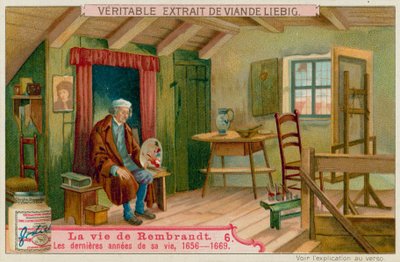 Rembrandts letzte Jahre von European School