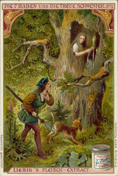 Szene aus Die sieben Raben, Märchen der Brüder Grimm von European School
