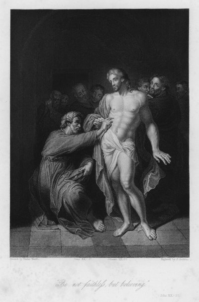 Der ungläubige Thomas, Johannes XX, 27 von European School