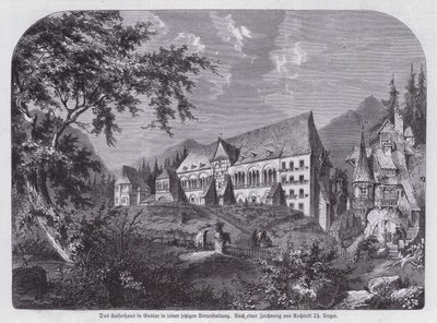 Das Kaiserhaus, Kaiserpalast in Goslar, Deutschland von European School