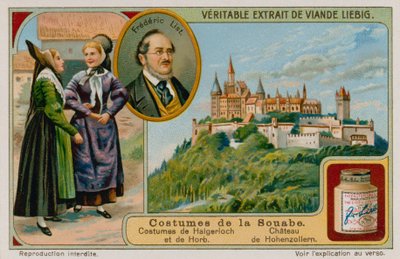 Die Kleidung von Haigerloch und Horb, Friedrich List und Hohenzollernschloss von European School