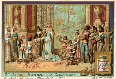 Tribute an Desdemona von European School